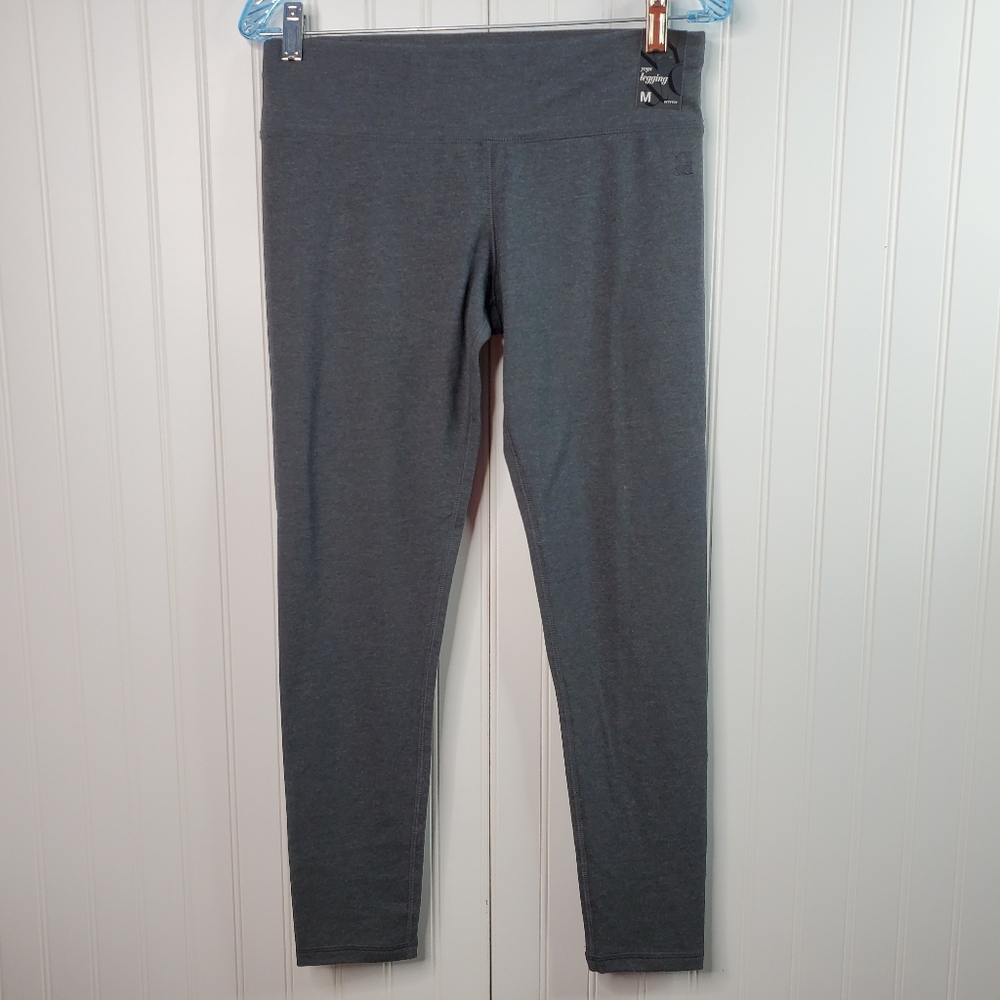 New York & Company Gray Yoga Leggings Medium